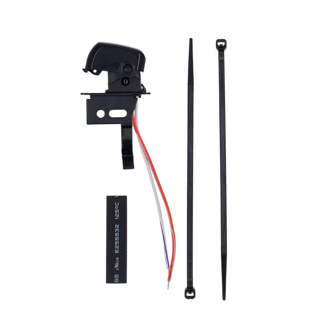 Left Turn, Handlebar Switch. Black Switches Handlebar Mcs