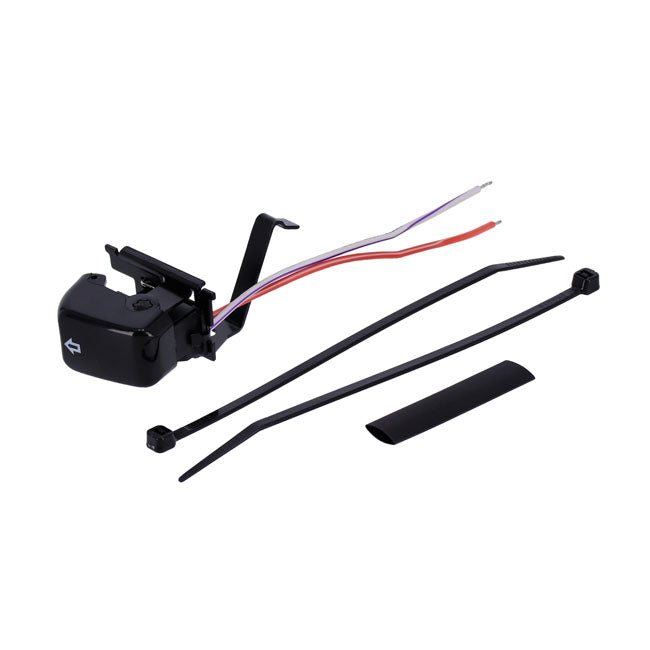 Left Turn, Handlebar Switch. Black Switches Handlebar Mcs