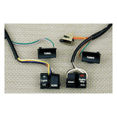 Handlebar Wire & Switch Kit. Black Switches Wiring Kit Mcs