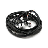 Handlebar Switch & Wiring Kit. Standard. Chrome Harness & Switch Kits Mcs