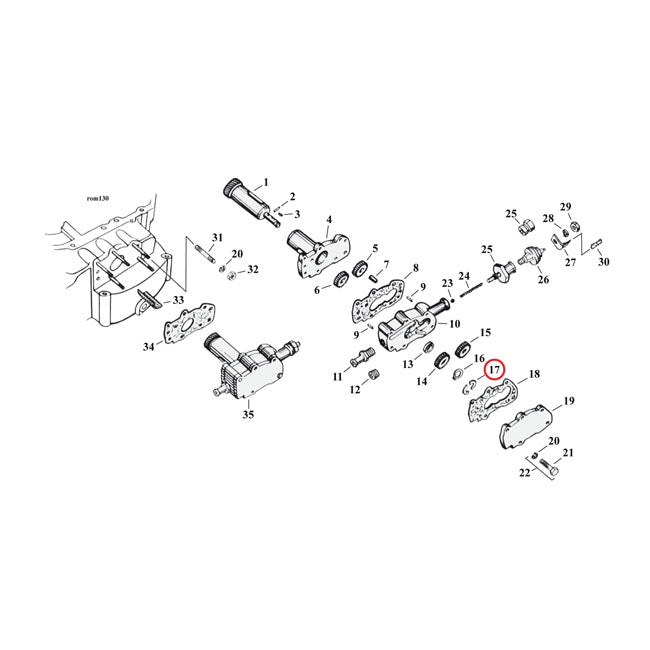 Split Washer Ret.Gear Oilpump Oil Pump Parts Mcs