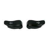Turn Signal Switch Extender Cap Set. Black Switch Cap Kits Mcs