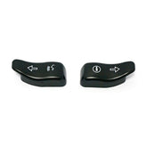 Turn Signal Switch Extender Cap Set. Black Switch Cap Kits Mcs