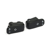 Turn Signal Switch Extender Cap Set. Black Switch Cap Kits Mcs