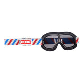 Roeg Jettson Helix Goggle Black And Striped Strap Eyewear Roeg