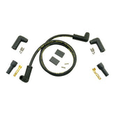 Accel, universal 8.8mm spark plug wire set. Black SPARK PLUG WIRES Accel