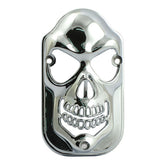 Tombstone taillight grill. skull. Chrome TAILLIGHT GRILLS Mcs