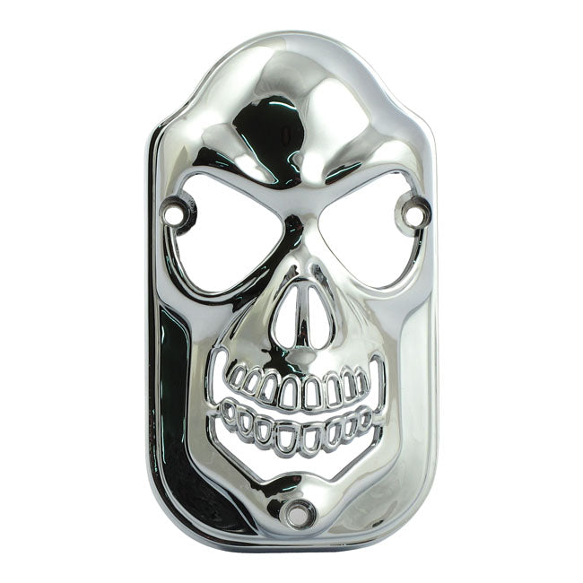 Tombstone taillight grill. skull. Chrome TAILLIGHT GRILLS Mcs