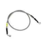 MCS by Goodridge brake line front, stainless clear coated BRAKE LINES Mcs
