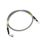 MCS by Goodridge brake line front, stainless clear coated BRAKE LINES Mcs