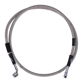 MCS by Goodridge brake line front, stainless clear coated BRAKE LINES Mcs