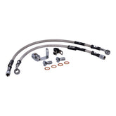 MCS by Goodridge brake line rear, stainless clear coated BRAKE LINES Mcs