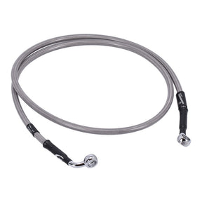 MCS by Goodridge brake line front, stainless clear coated BRAKE LINES Mcs