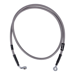 MCS by Goodridge brake line front, stainless clear coated BRAKE LINES Mcs