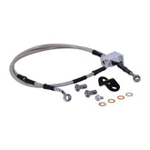 MCS by Goodridge brake line rear, stainless clear coated BRAKE LINES Mcs