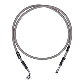 MCS by Goodridge brake line front, stainless clear coated BRAKE LINES Mcs