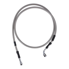 MCS by Goodridge brake line front, stainless clear coated BRAKE LINES Mcs