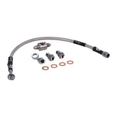 MCS by Goodridge brake line rear, stainless clear coated BRAKE LINES Mcs