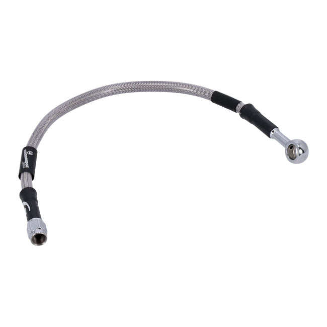 MCS by Goodridge brake line rear, stainless clear coated BRAKE LINES Mcs
