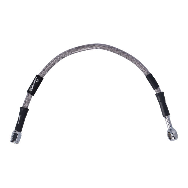 MCS by Goodridge brake line rear, stainless clear coated BRAKE LINES Mcs