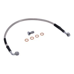 MCS by Goodridge brake line rear, stainless clear coated BRAKE LINES Mcs