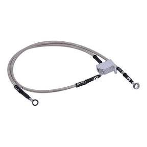 MCS by Goodridge brake line rear, stainless clear coated BRAKE LINES Mcs