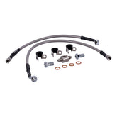 MCS by Goodridge brake line rear, stainless clear coated BRAKE LINES Mcs