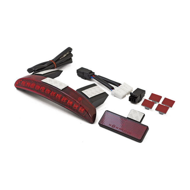Chopped Fender Edge Led Taillight. Smoke Lens Taillights Mcs