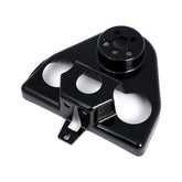 Flhr Handlebar Cover, For 1 1/4" Apehangers. Black Handlebar Misc Mcs