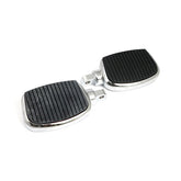 Mini Floorboard Kit. 3" Long. Chrome Floorboards Mcs