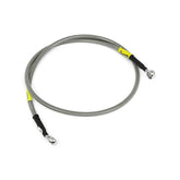 MCS by Goodridge brake line front, stainless clear coated BRAKE LINES Goodridge