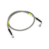MCS by Goodridge brake line front. stainless clear coated BRAKE LINES Mcs