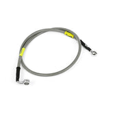 MCS by Goodridge brake line front, stainless clear coated BRAKE LINES Mcs