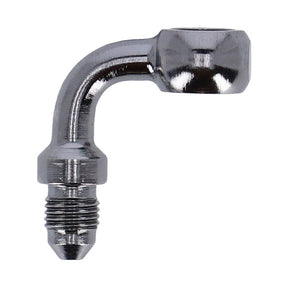 Goodridge Banjo fitting chrome 3/8", 90 degrees, 10mm BANJO BOLTS Goodridge