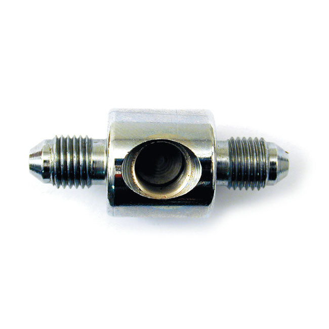 Goodridge, universal brake switch fitting. 3/8-24. Chrome BRAKE SWITCH FITTINGS G BAL Goodridge