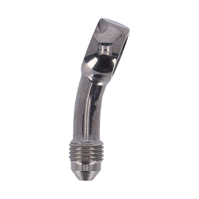 Goodridge, Slimline banjo fitting 7/16", 20 degrees. SS BANJO BOLTS Goodridge