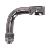 Goodridge, Slimline banjo fitting 3/8", 90 degrees. SS BANJO BOLTS Goodridge