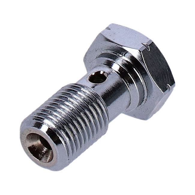 Goodridge banjo bolt, m10 x 1.00, chrome BANJO BOLTS Goodridge