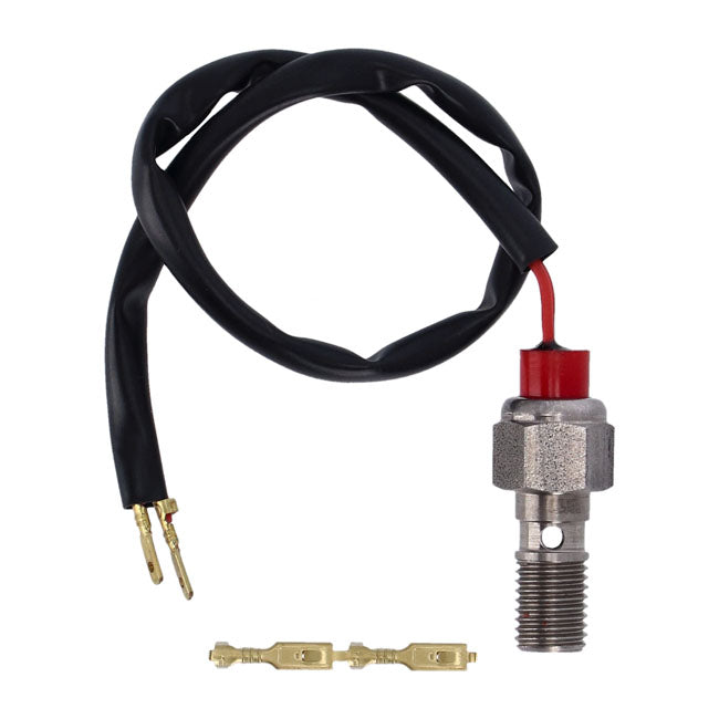 Goodridge, M10 x 1.25 banjo brake switch. SS BANJO BOLTS Goodridge