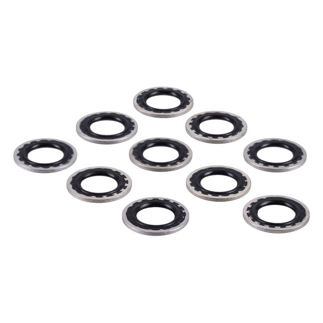 Goodridge brake line washers, 7/16" (11mm). Stat-O-Seal BRAKE LINE WASHERS Goodridge