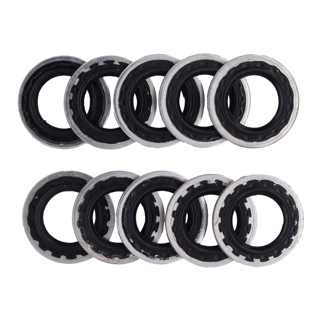 Goodridge brake line washers, 7/16" (11mm). Stat-O-Seal BRAKE LINE WASHERS Goodridge