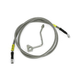 MCS by Goodridge brake, line front, stainless clear coated BRAKE LINES Goodridge