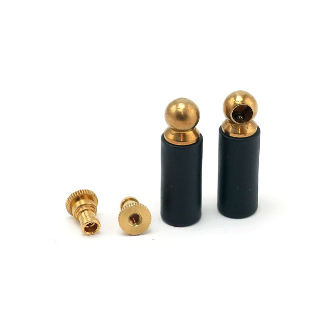Wannabe Choppers, Retro Fire Spark Plug Cap Set Electrical Connectors Wannabe Choppers