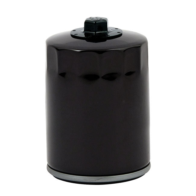 Mcs, Spin On Oil Filter, With Top Nut For M8. Black Oil Filters Mcs