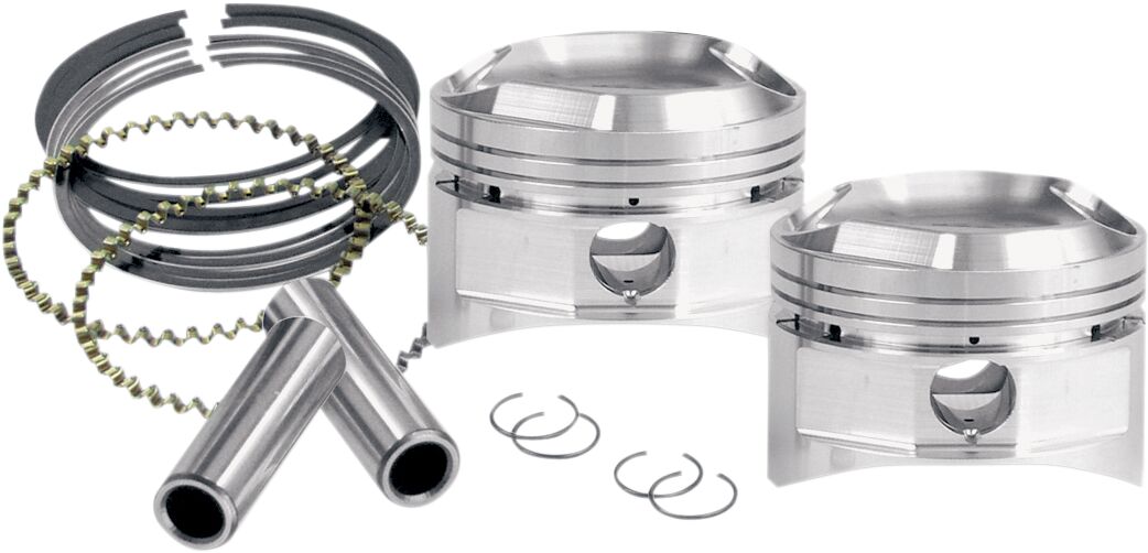 S&S Cycle Forged Piston Kit 3.625" Std Size Std Compression Pistons And Rings Kits S&S Cycle