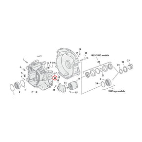 Dowel Pin, Transmission & Crankcase Dowel Pins Mcs