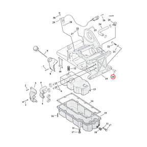Dowel Pin, Transmission & Crankcase Dowel Pins Mcs
