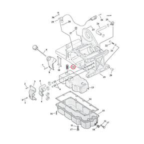 Spring, Baffle Oil Pan Oil Pan Mount Kits Mcs