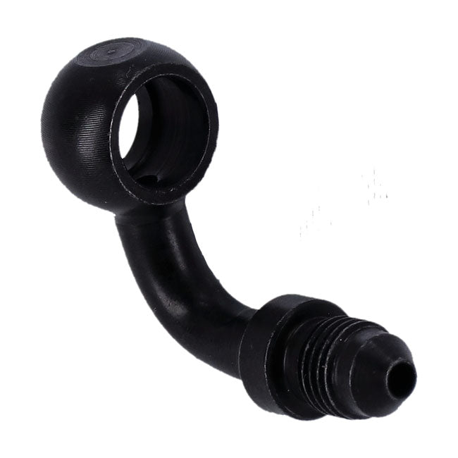 Goodridge Banjo fitting black 3/8", 90 degrees, 10mm BANJO BOLTS Goodridge