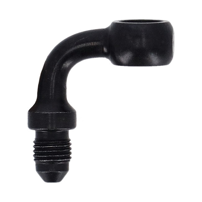 Goodridge Banjo fitting black 3/8", 90 degrees, 10mm BANJO BOLTS Goodridge